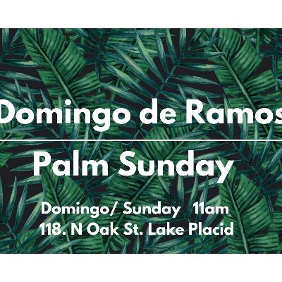 Domingo de Ramos/ Palm Sunday Domingo de Ramos/ Palm Sunday