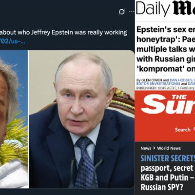 The Western Press Are Trying To Spin Epstein As A RUSSIAN Agent The Western Press Are Trying To Spin Epstein As A RUSSIAN Agent