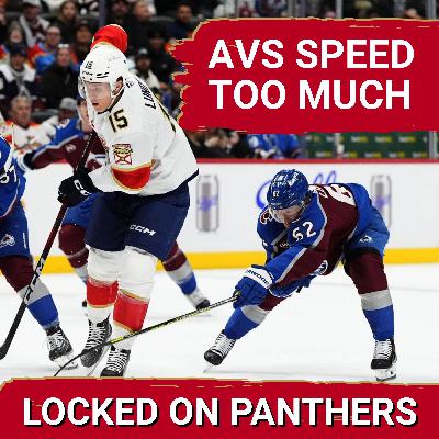 LOPSIDED: Panthers unable to keep up with the Avs speed and got boat raced in Denver