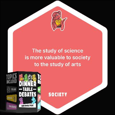 SOCIETY: The study of math is more valuable to society to the study of arts