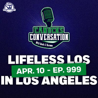 Apr. 10: Canucks lose to Kings + Patrick Johnston joins the show (ep. 999) Apr. 10: Canucks lose to Kings + Patrick Johnston joins the show (ep. 999)
