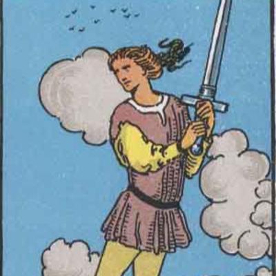 May 18, 2022 - Page of Swords [Daily Tarot]