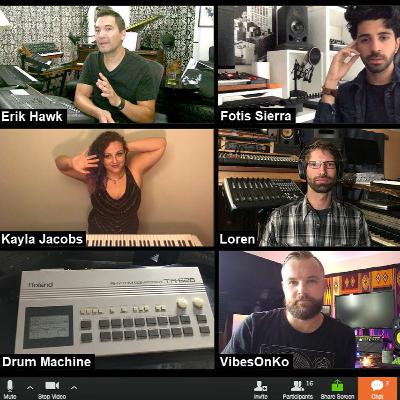 Erik Hawkins and Team Build Dance Tune 'Champagne' on Splice