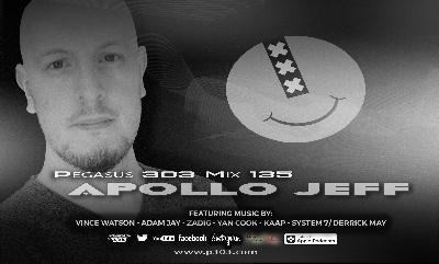 Techno Podcast | Pegasus 303 Mix 135 - Apollo Jeff