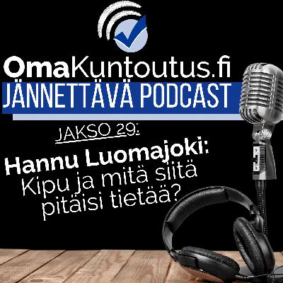 Kipu, vieraana Hannu Luomajoki