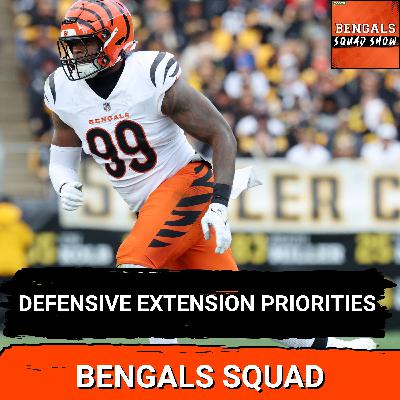 BENGALS SQUAD SHOW: Defensive EXTENSIONS the Bengals need to PRIORITIZE, Cardinals preview