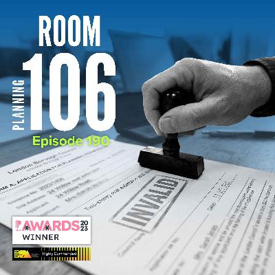 Ep190: Why a council is set to charge for invalid planning applications plus PINS issues updated AI guidance
