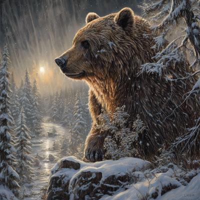 Harnessing the Power of Bear Spirit Animal Energy - A Guided Meditation