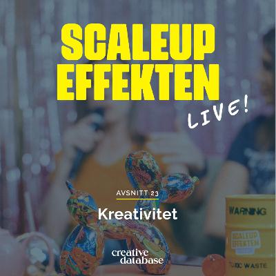 #23 LIVE! Om kreativitet | Gäst: Emmy Karnerud #23 LIVE! Om kreativitet | Gäst: Emmy Karnerud