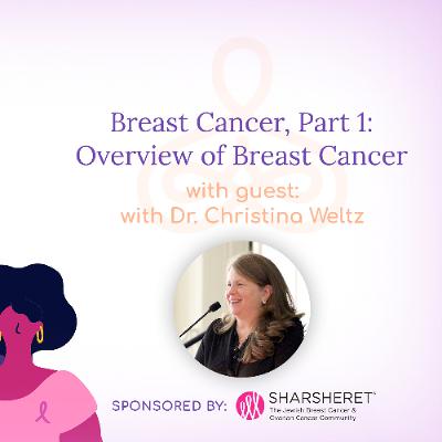 “Breast Cancer, Part 1: Overview of Breast Cancer” – with Dr. Christina Weltz “Breast Cancer, Part 1: Overview of Breast Cancer” – with Dr. Christina Weltz