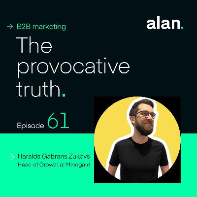 Breaking Through the B2B Market, with Haralds Gabrans Zukovs, Head of Marketing at Mindgard