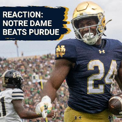REACTION: Notre Dame Runs Over Purdue 56-30
