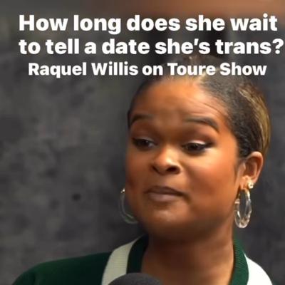 …he refuses to disclose he’s a trans
