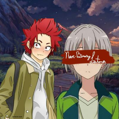 Kirishima x Non-binary Listener (one shot)