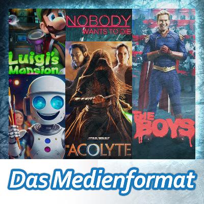 Das Medienformat #48: KI - Der Untergang der Kunst? THE ACOLYTE, The Boys, Nobody Wants To Die uvm!