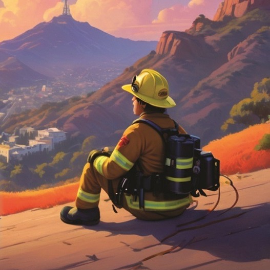 آتش سوزی هالیوود | Hollywood wildfire