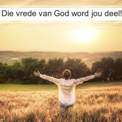 Erediens 2025-01-12 | Die vrede van God word jou deel