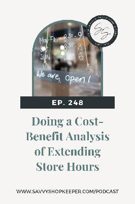248. Doing a Cost-Benefit Analysis of Extending Store Hours