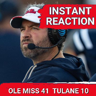 REACTION: Ole Miss DESTROYS Tulane! Dream Sugar Bowl Rematch with Georgia on the Horizon?