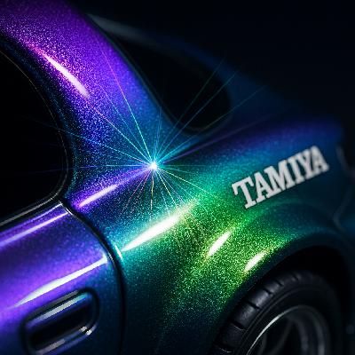What are Tamiya's Iridescent Color Changing Paints and How Do They Work?