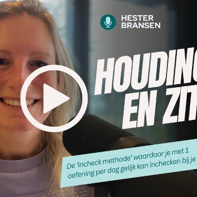 #38 Houding en zit, mijn incheck methode waardoor je met 1 oefening per dag elke rit gelijk kan connecten met je paard