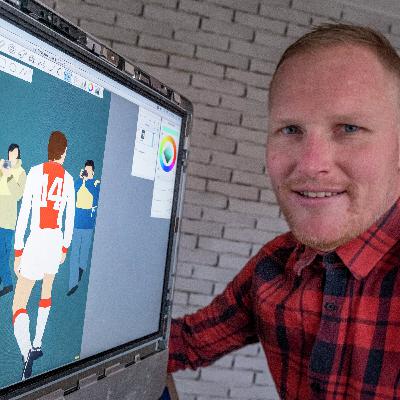 #19 met Marinus Baas (ex-Arnemuiden en Kloetinge): van bonkige spits naar digitale kunstenaar