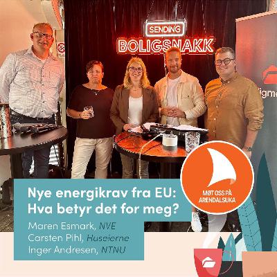 #37: LIVE fra Arendalsuka: Nye energikrav fra EU - hva betyr det for meg?