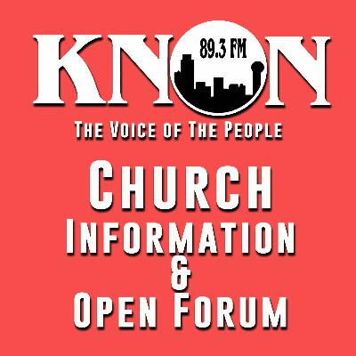 Church Information & Open Forum 10 - 05 - 24