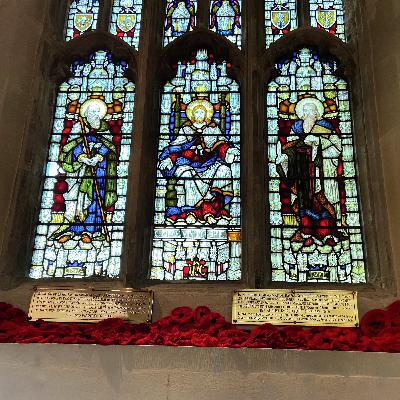 It’s the final part of the poppy journey, all ready for Remembrance Day