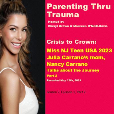 Crisis to Crown: Julia Carrano's Mom, Nancy Carrano Talks About the Journey, Pt. 2