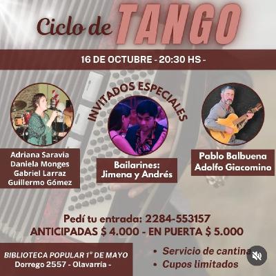 En Avenidas / Adriana Saravia / Ciclo de Tango
