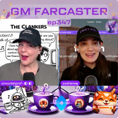 Bots onboarding other bots to Farcaster: GM Farcaster ep347