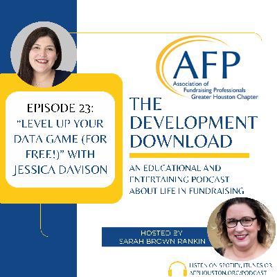 Level Up Your Data Game (for Free!) with Jessica Davison Level Up Your Data Game (for Free!) with Jessica Davison