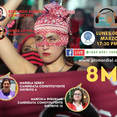 Mariela serey y marcela riquelme, candidatas a constituyentes y el 8m