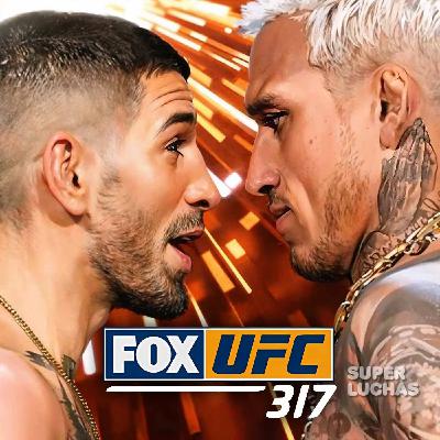 TOPURIA SE CARGA OLIVEIRA EN EL PRIMER ASALTO UFC 317 #UFC317 #topuria #oliveira #ufc #mma