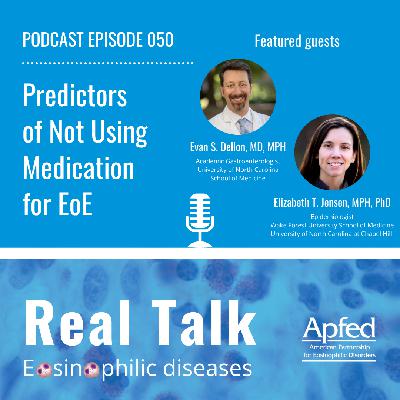Predictors of not using medication for EoE