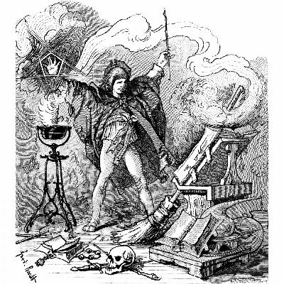 "Troldmandens lærling" af Johann Wolfgang von Goethe