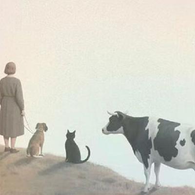 054《隐墙》:一人一狗一猫一牛的末日乌托邦 054《隐墙》:一人一狗一猫一牛的末日乌托邦