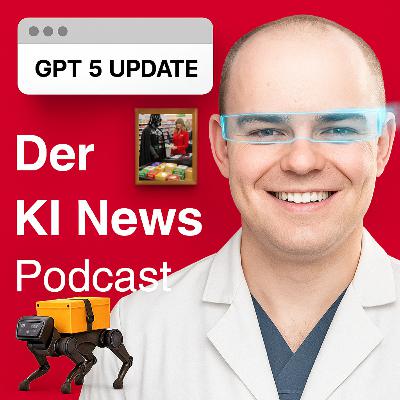 Neues zu GPT-5, Limits, Benutzung, Cursor & Microsoft Integration | GPT-4o ist zurück | Wahnvorstellungen durch ChatGPT | Meta kauft Audio-KI-Startup WaveForms AI | Grok Spicy | Unitree Roboterhund
