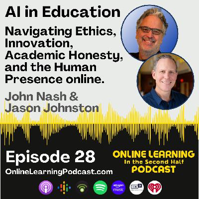 EP 28 - Spring 24 Check-in focusing on AI in Education: Navigating Ethics, Innovation, Academic Honesty, and the Human Presence online. EP 28 - Spring 24 Check-in focusing on AI in Education: Navigating Ethics, Innovation, Academic Honesty, and the Human Presence online.