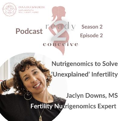 Nutrigenomics to Solve ‘Unexplained’ Infertility Jaclyn Downs