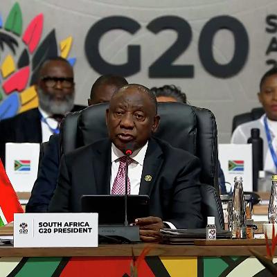 South Africa’s president delivers G20 summit closing remarks