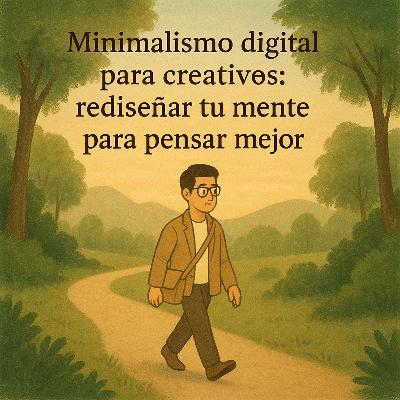 Minimalismo digital para creativos: rediseñar tu mente para pensar mejor