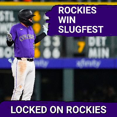 The Colorado Rockies OUTSLUG the Houston Astros