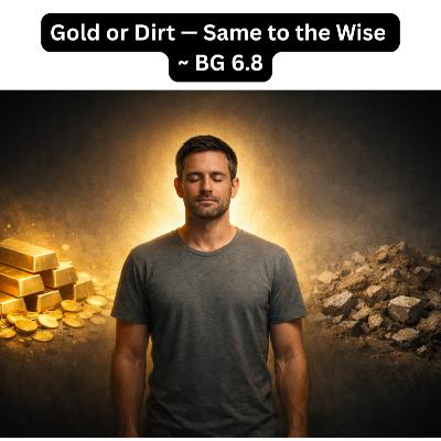 Gold or Dirt — Same to the Wise | Bhagavad Gita Chapter 6 Shlok 8 Explained Hindi