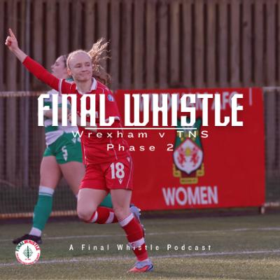 FINAL WHISTLE Wrexham v TNS FINAL WHISTLE Wrexham v TNS