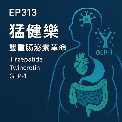 🎙️EP313|猛健樂(Tirzepatide):雙重腸泌素革命、臨床效益與台灣實務真相 🎙️EP313|猛健樂(Tirzepatide):雙重腸泌素革命、臨床效益與台灣實務真相