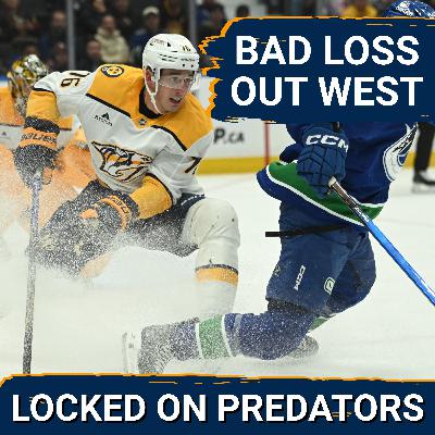 Bad Loss To Canucks | Predators Playoff Hopes Still In The Balance After Loss To Last Place Canucks