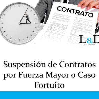 Suspensión de Contratos Laborales por Coronavirus