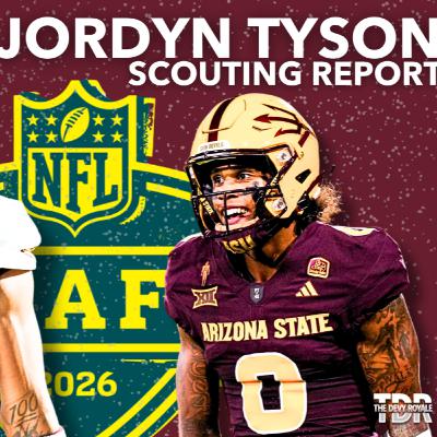 TDR Show: Jordyn Tyson Scouting Report | Analytics, NFL Projection & Fantasy Outlook